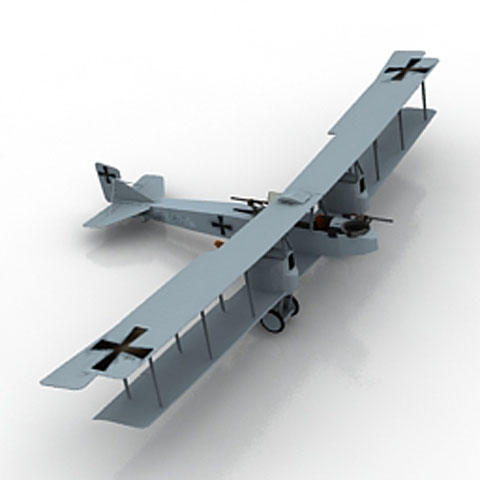 Free Airplane GOT N9 3D model for 3ds Max Library Download
